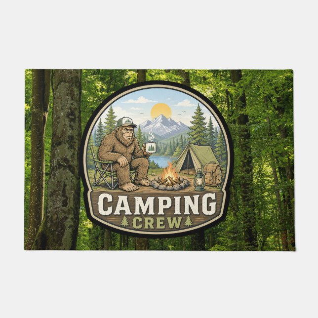 Camping-Crew-Fußmatte Fußmatte (Vorderseite)