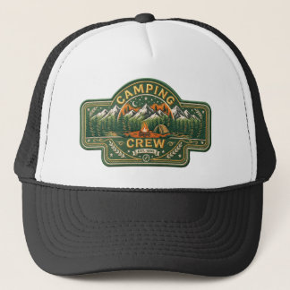 Camping-Crew-Hut Truckerkappe