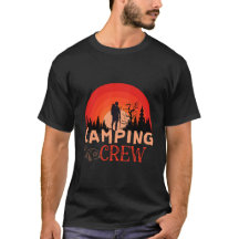 Camping Crew Retro-Sonnenuntergang-Wanderabenteuer