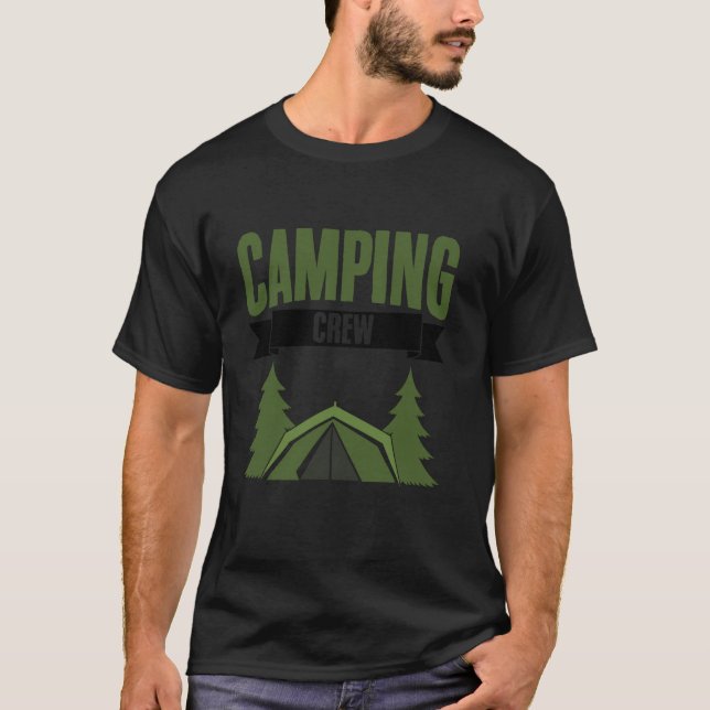 Camping Crew Shirt 2023 Wanderlust Camper (Vorderseite)