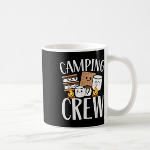 Camping-Crew Smore Lagerfeuer Gruppe Squad Team Ki Kaffeetasse
