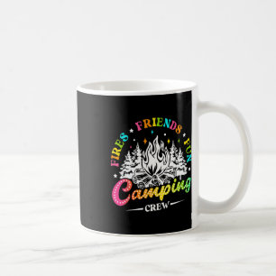 Camping-Crew zündet Freunde Lustige Sommer-Vibes C Kaffeetasse