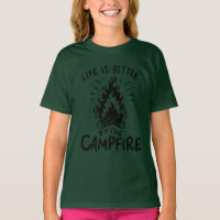 Camping - Das Leben wird besser durch das Lagerfeu