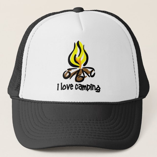 Camping der Liebe I Truckerkappe (Vorderseite)