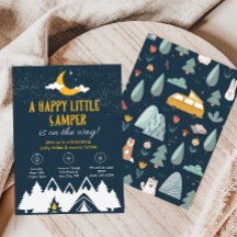 Camping Dusche Einladung