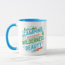 Camping Entdecken Sie die Schönheit der Wildnis Tasse
