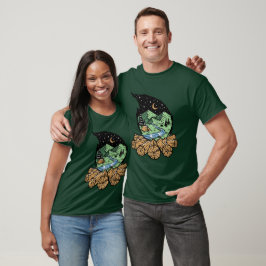 Camping-Enthusiast Outdoor-Abenteuer Lagerfeuer-Äs T-Shirt