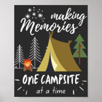 Camping Erinnerungen schaffen, ein Campingplatz na
