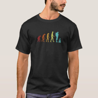 Camping Evolution Campingplätze Glamping Rucksackt T-Shirt