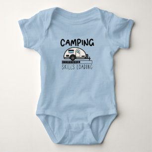Camping Fähigkeiten Lade Baby Camper Süßes Campi Strampler