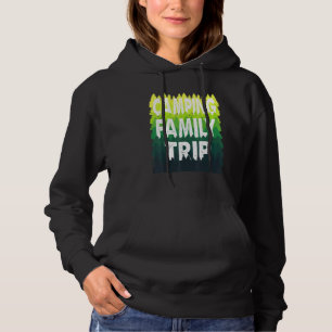 Camping Familienausflug 2021 Urlaub Abenteuer Zelt Hoodie