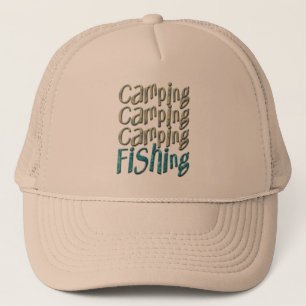 Camping Fischen Truckerkappe