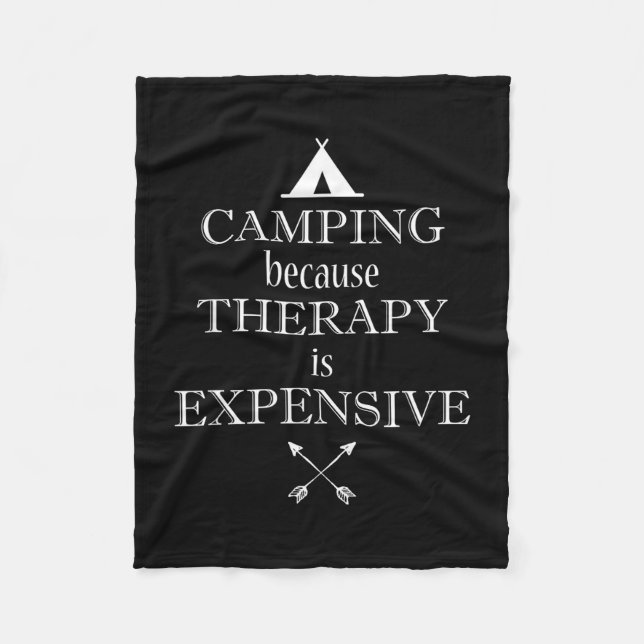 Camping  fleecedecke (Vorderseite)