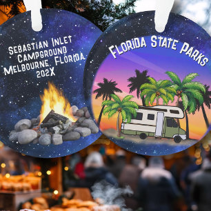 Camping Florida State Parks Palmen Ornament