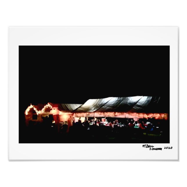 Camping Fotodruck (Vorne)