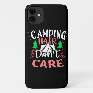 Camping Frisur ist mir egal lustig Case-Mate iPhone Hülle