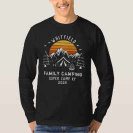 Camping für den Familienurlaub T-Shirt