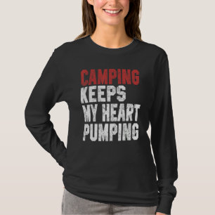 Camping für Männer Frauen Reise RV Urlaub Wanderer T-Shirt