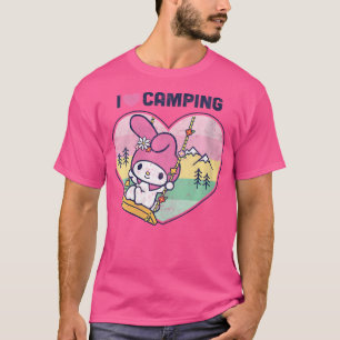 Camping für meine Melody-I-Liebe T-Shirt