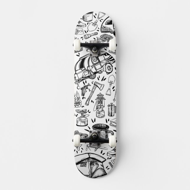 Camping Gear Skateboard (Vorderseite)