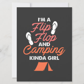Camping - Gedreht Flop und Camping Kinda Girl