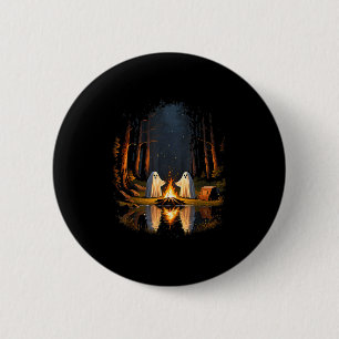 Camping-Geist-Lagerfeuer-Halloween-Kostüm Button