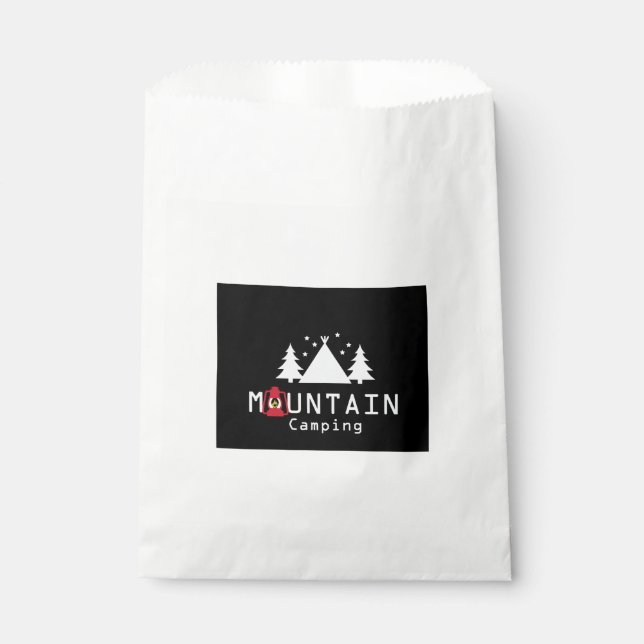 Camping Geschenktütchen (Vorderseite)