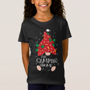 Camping Gnome Costume Familie Matching Funny Chris T-Shirt