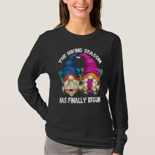 Camping Gnome Motif mit Redewendungen für Wanderer T-Shirt