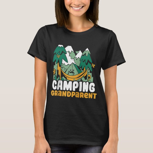 Camping Großeltern Campingplatz Hobby Rag T-Shirt (Vorderseite)