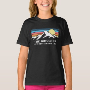 Camping-Gruppe für benutzerdefiniertes Matching Fa T-Shirt