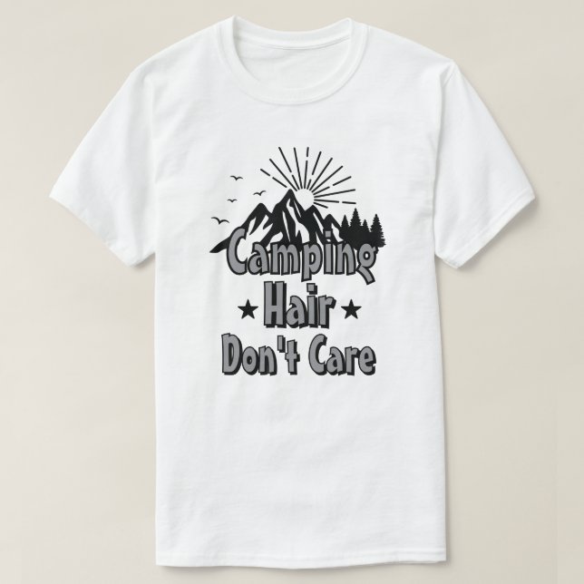 Camping Haare, Wen Kümmerts T-Shirt (Design vorne)