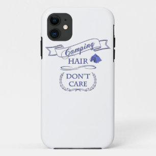 Camping Hair kümmert sich nicht Case-Mate iPhone Hülle