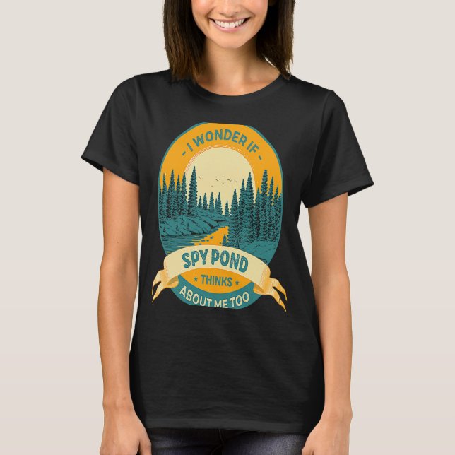 Camping Hochseefischerei Spionepark T-Shirt (Vorderseite)