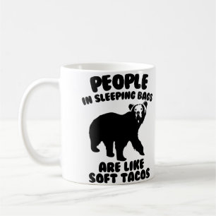 Camping Humor Bärenfutter Kaffeetasse