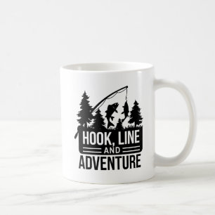 Camping-Illustration Kaffeetasse