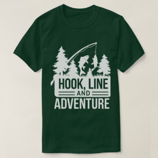 Camping-Illustration T-Shirt