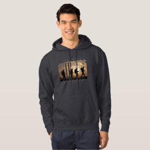 Camping im Freien Männerhoodie Hoodie
