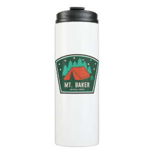 Camping im Mt. Baker National Forest Thermosbecher