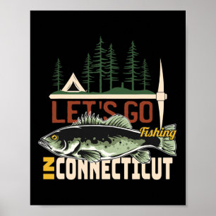 Camping in Connecticut - Natur Connecticut Poster