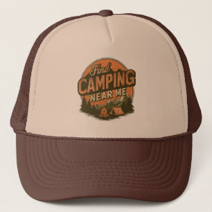 Camping in meiner Nähe finden - Erlebnishut im Fre Truckerkappe