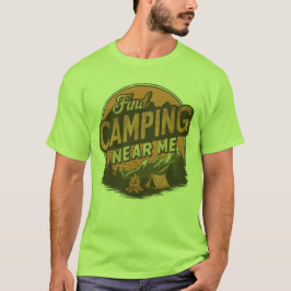 Camping in meiner Nähe finden - Vintager T - Shirt