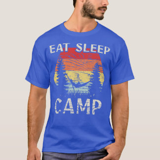 Camping isst Schlafzelte T-Shirt