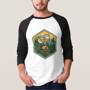 Camping ist Erwachsenenalter, gehen wir zum Spiele T-Shirt