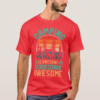 Camping ist großartiges Bier Mach es zum Freund T-Shirt