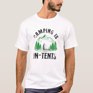 Camping ist im Zelt Zelt T-Shirt