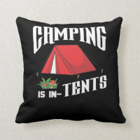 Camping ist im Zelte Spaßgeschenk für Camper