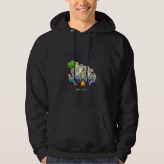 Camping ist irgendwie ein Hobby für intelligente L Hoodie