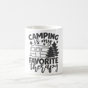 Camping ist mein Lieblings-Therapiemöglichkeiten F Kaffeetasse