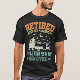 Camping ist mein Rentenplan Lustiger Camper Camp T-Shirt